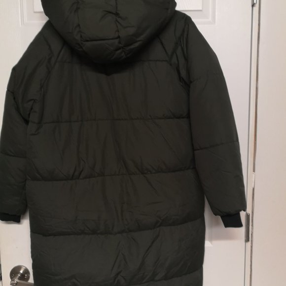 Hooded Long Padded Winter Coat - Picture 3 of 9